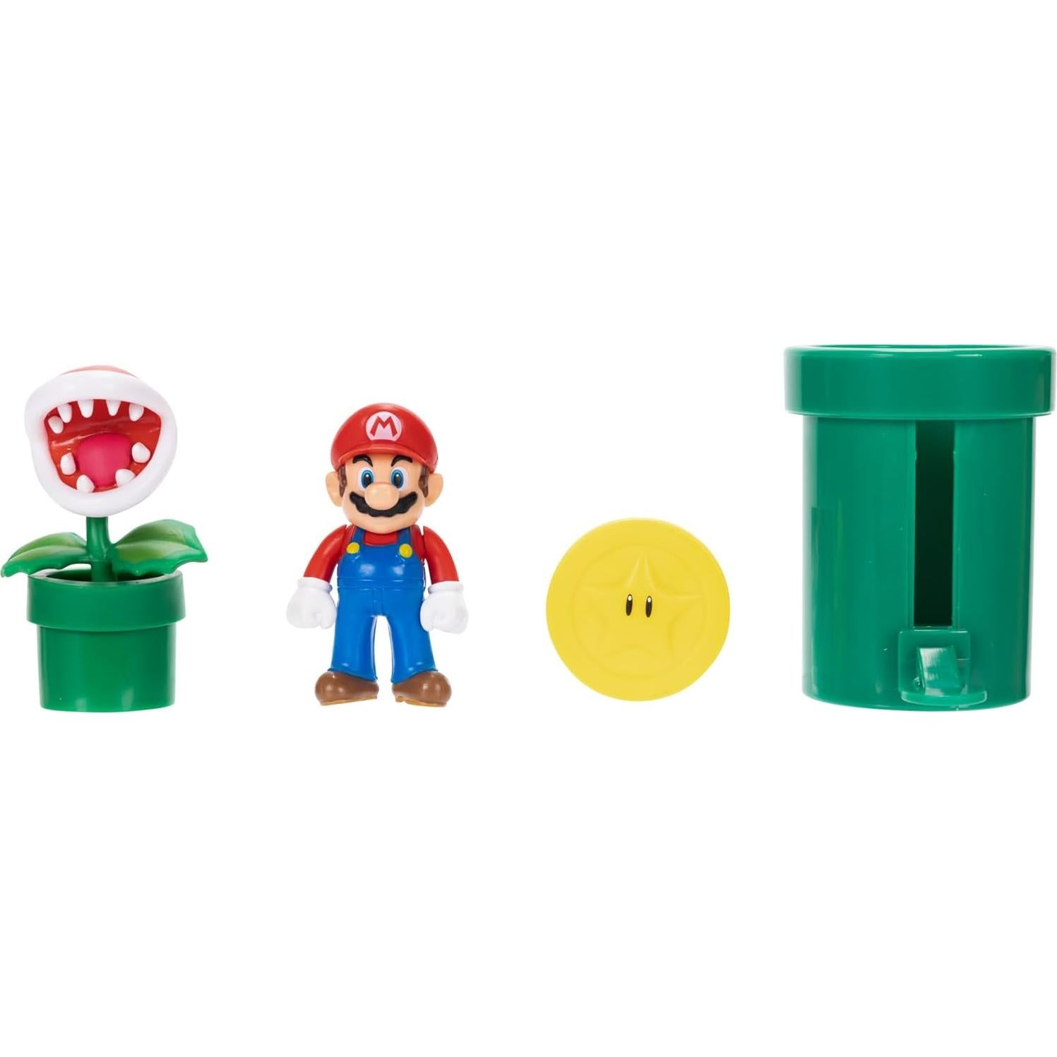 Diorama Super Mario Jakks Pacific Selva de Soda 3 Figuras