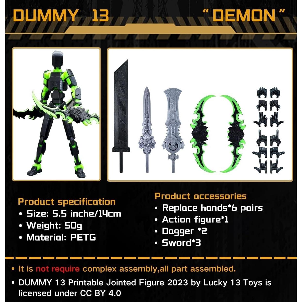 Figura de Acción T13 Lucky 13 Toys 14 cm Articulada