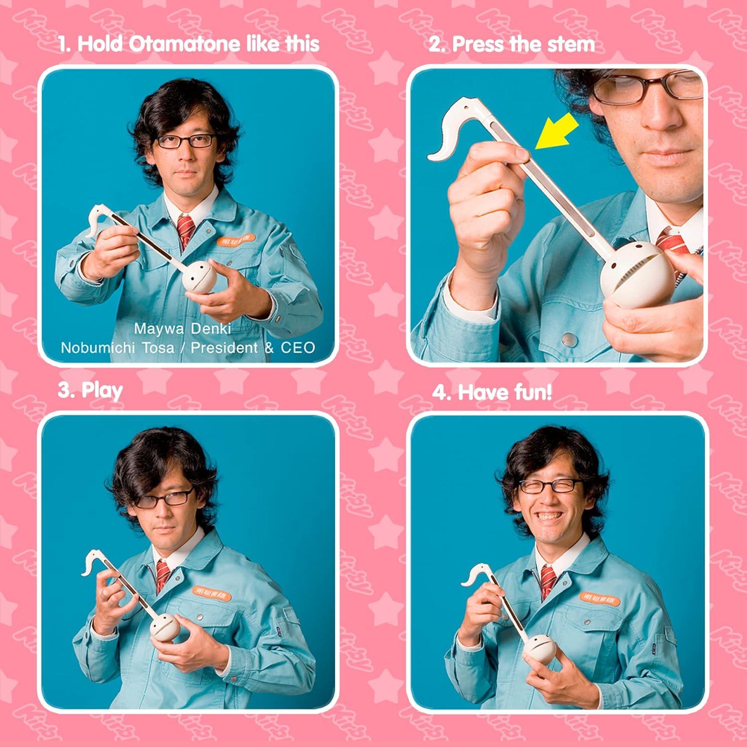 Otamatone Maywa Denki Rosa 27 cm Instrumento Musical