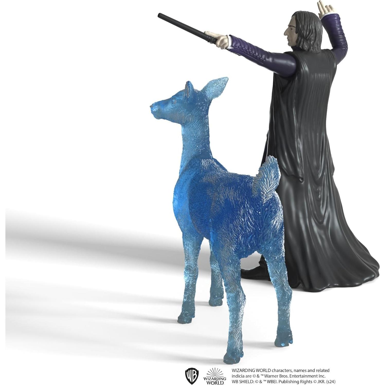 Figura Schleich Severus Snape y Patronus Cierva