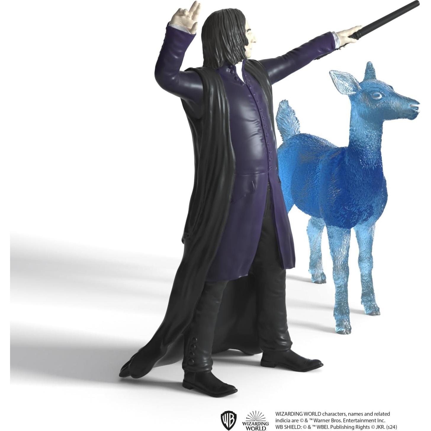 Figura Schleich Severus Snape y Patronus Cierva
