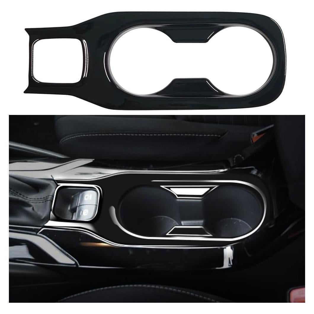 Cubierta Soporte Taza Agua Toyota Corolla AOKIO Negro Brillante