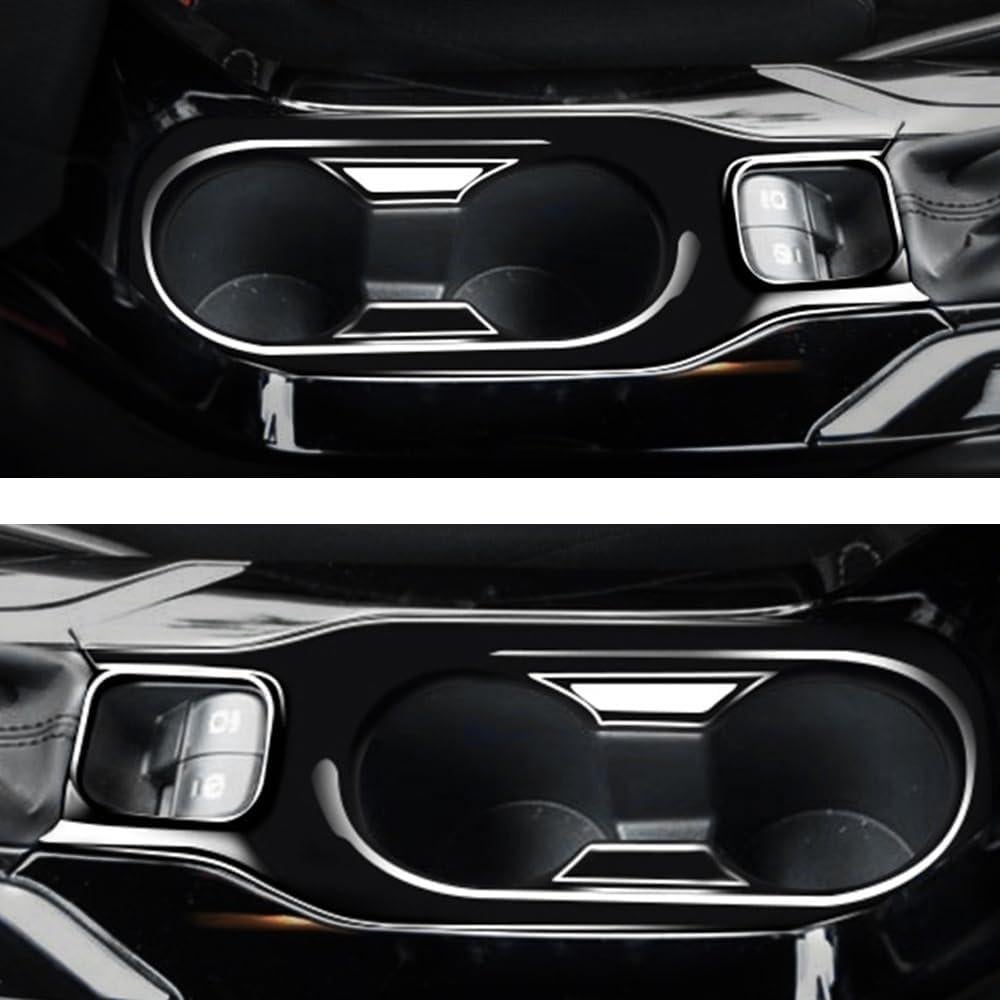 Cubierta Soporte Taza Agua Toyota Corolla AOKIO Negro Brillante