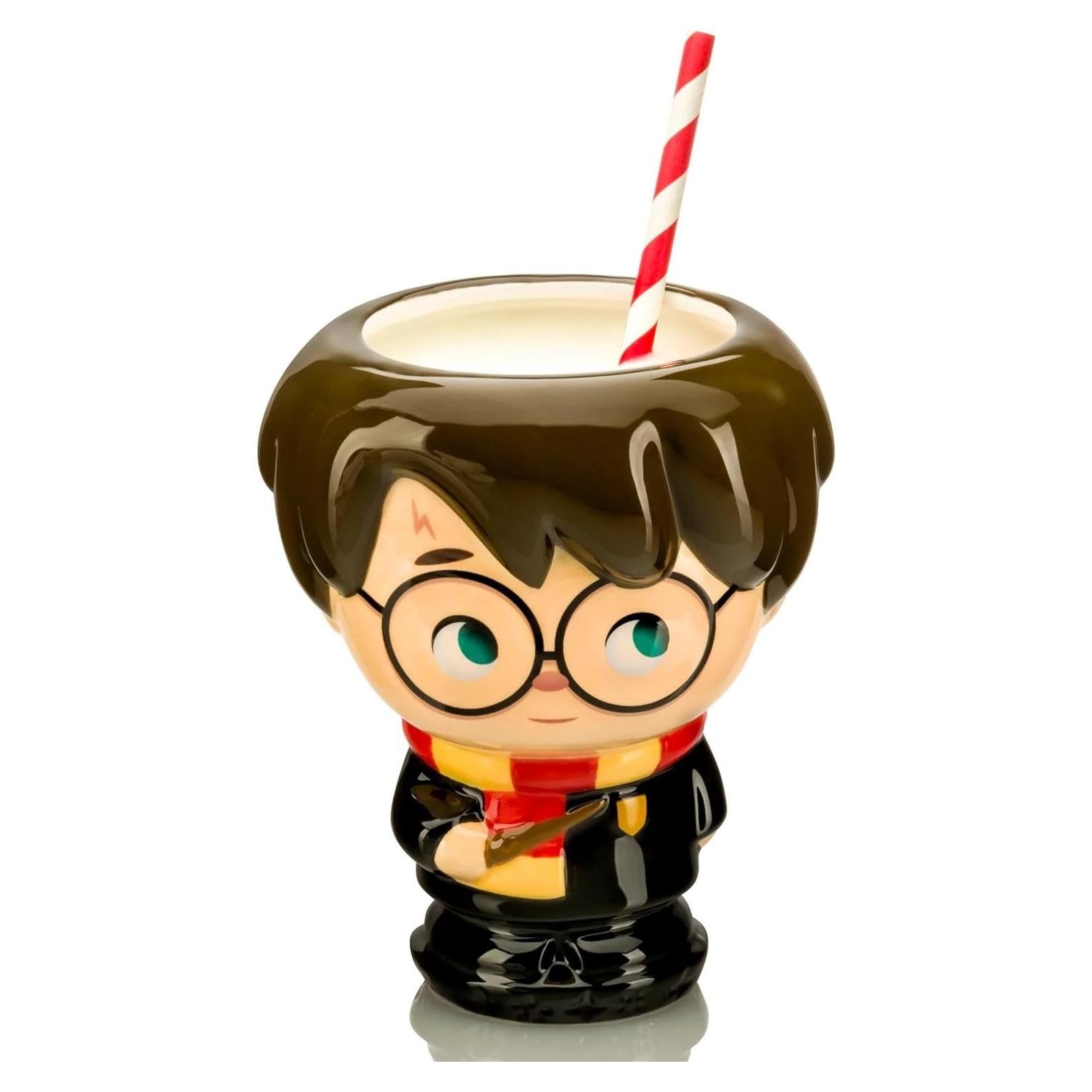 Taza de Cerámica Harry Potter Kawaii 450 ml - Regalo Mágico