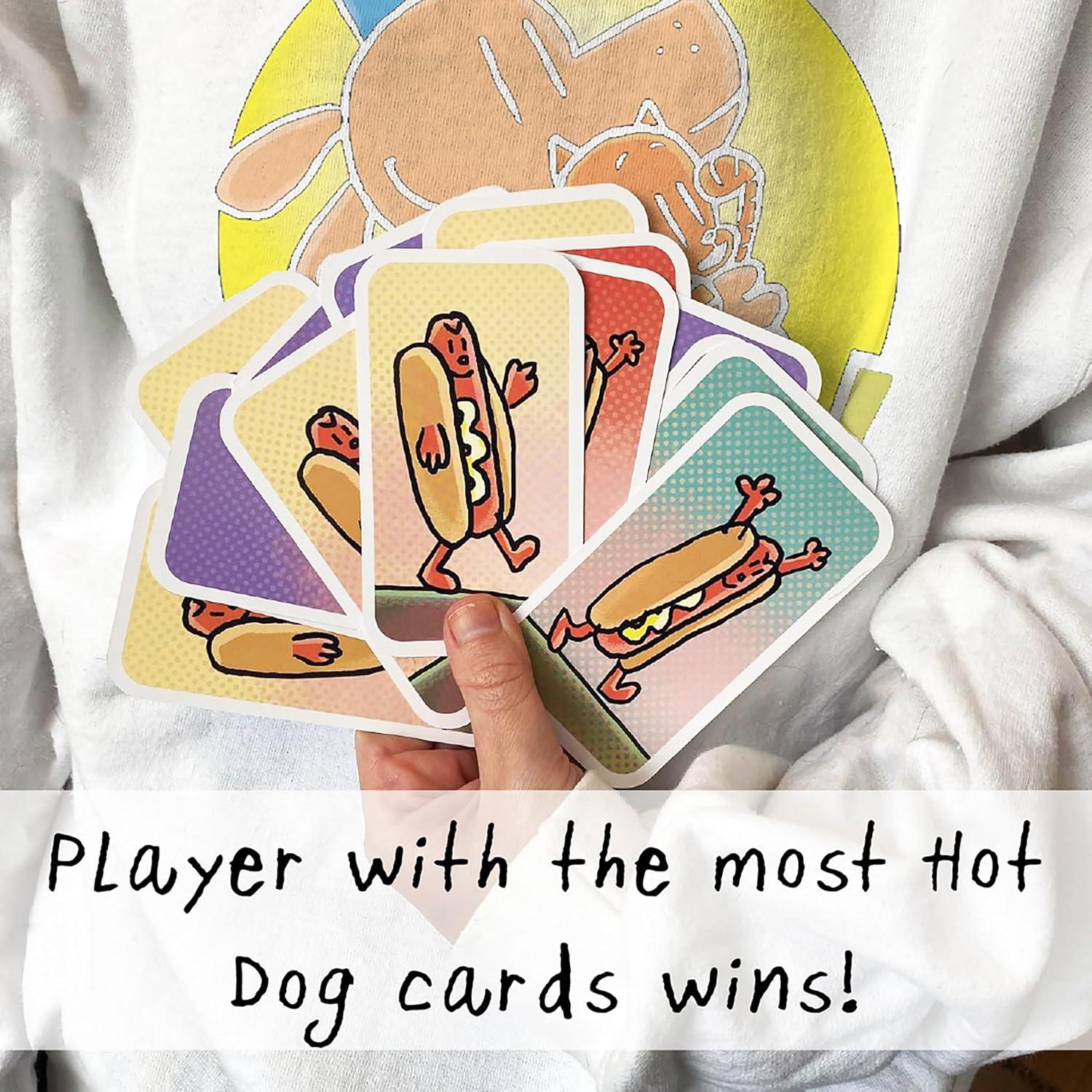 Juego de Cartas Dog Man Hot Dog - 2 a 4 Jugadores, 5+ Años
