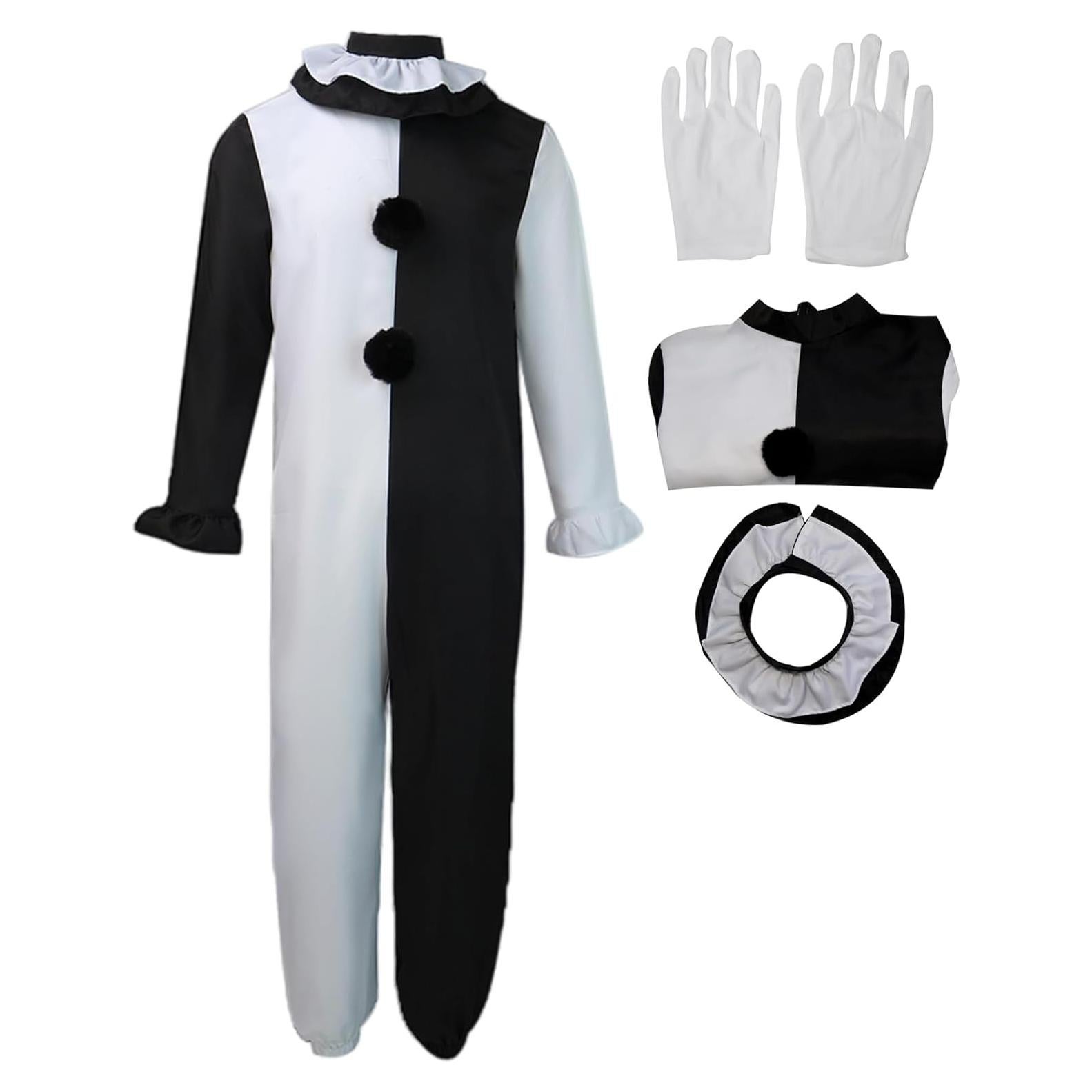 Disfraz de payaso Moalioi Art para niños - Halloween Cosplay