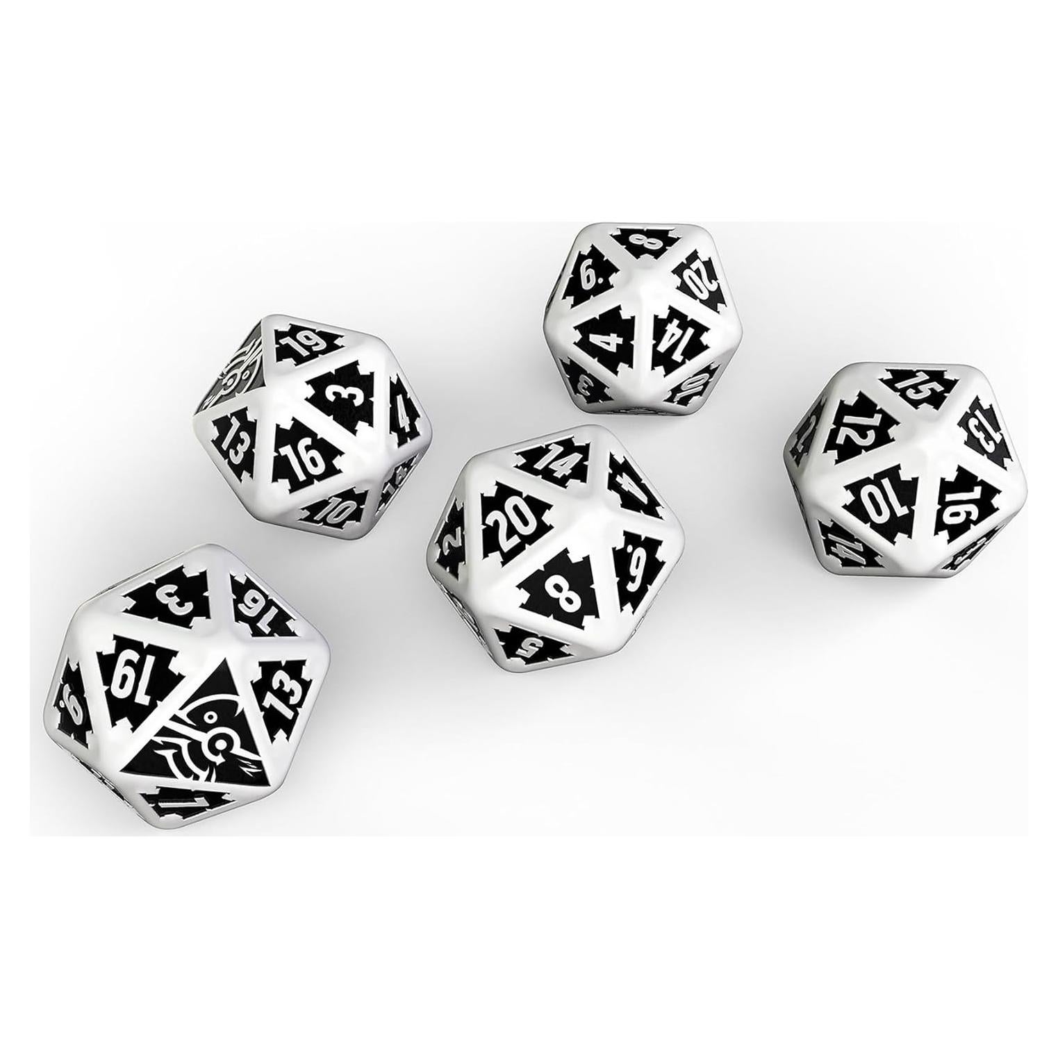 Conjunto de Dados RPG Modiphius Dishonored 5 Piezas