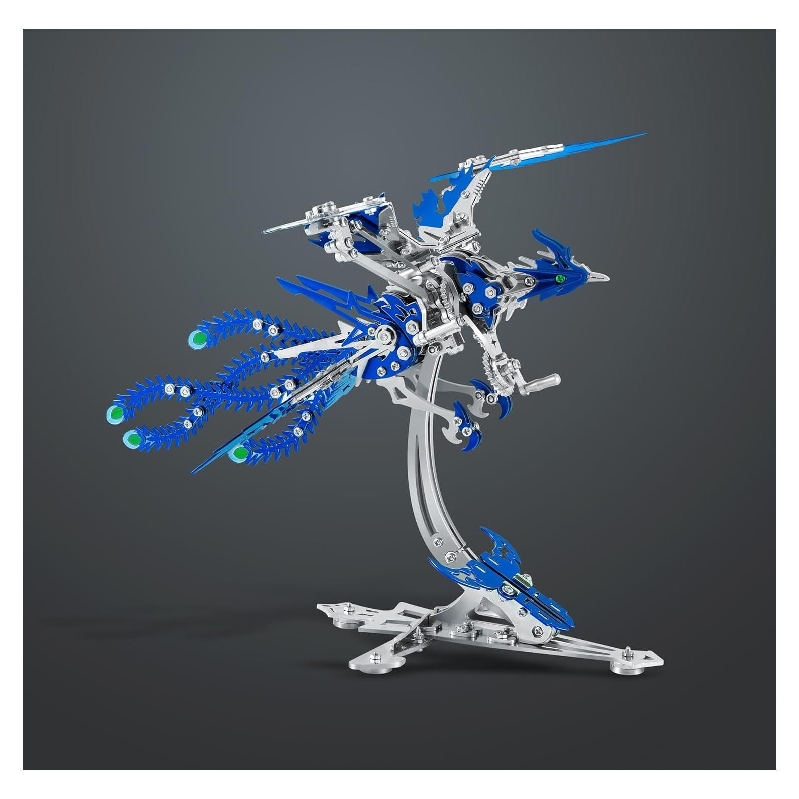 Rompecabezas Metálico 3D Fénix Ascendente LONGPIN 21x20.8x17cm