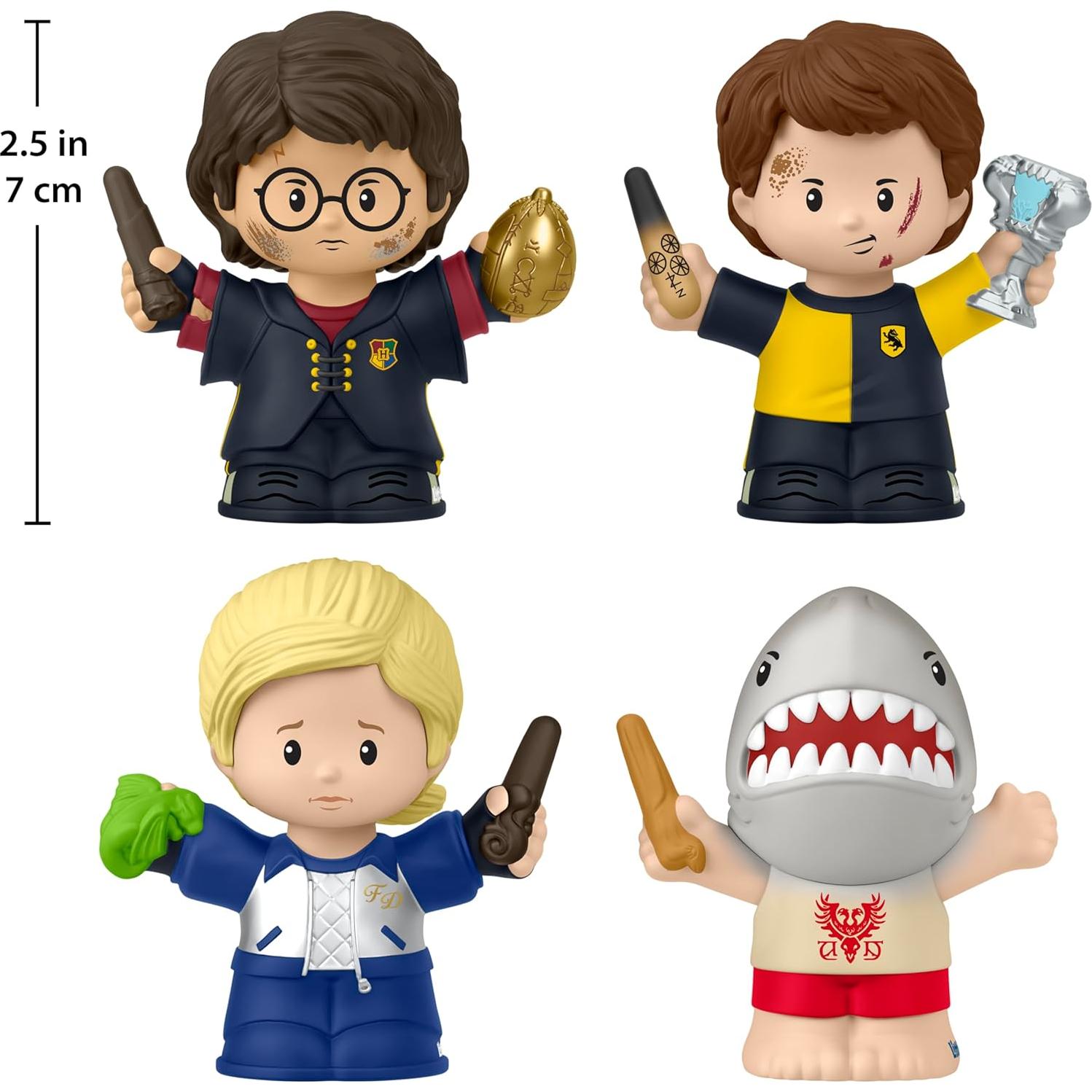 Conjunto Edición Especial Harry Potter Little People 4 Figuras