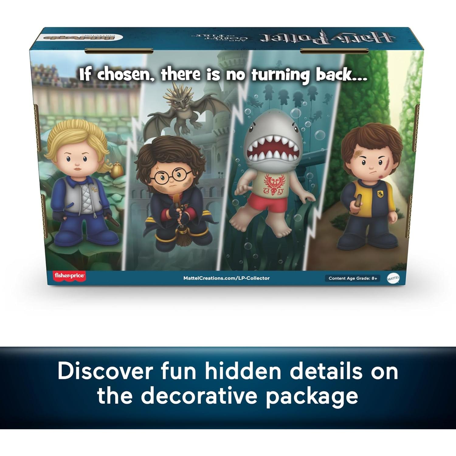 Conjunto Edición Especial Harry Potter Little People 4 Figuras