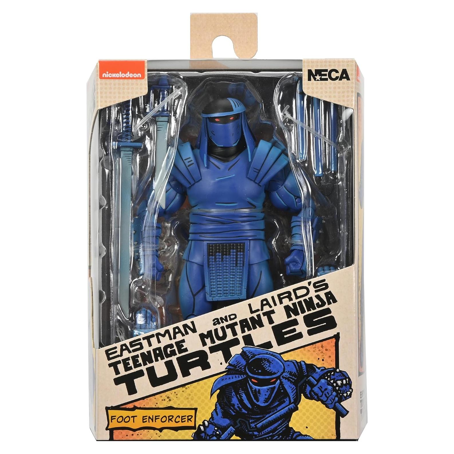 Figura de Acción NECA Foot Enforcer TMNT 17.78 cm Accesorios