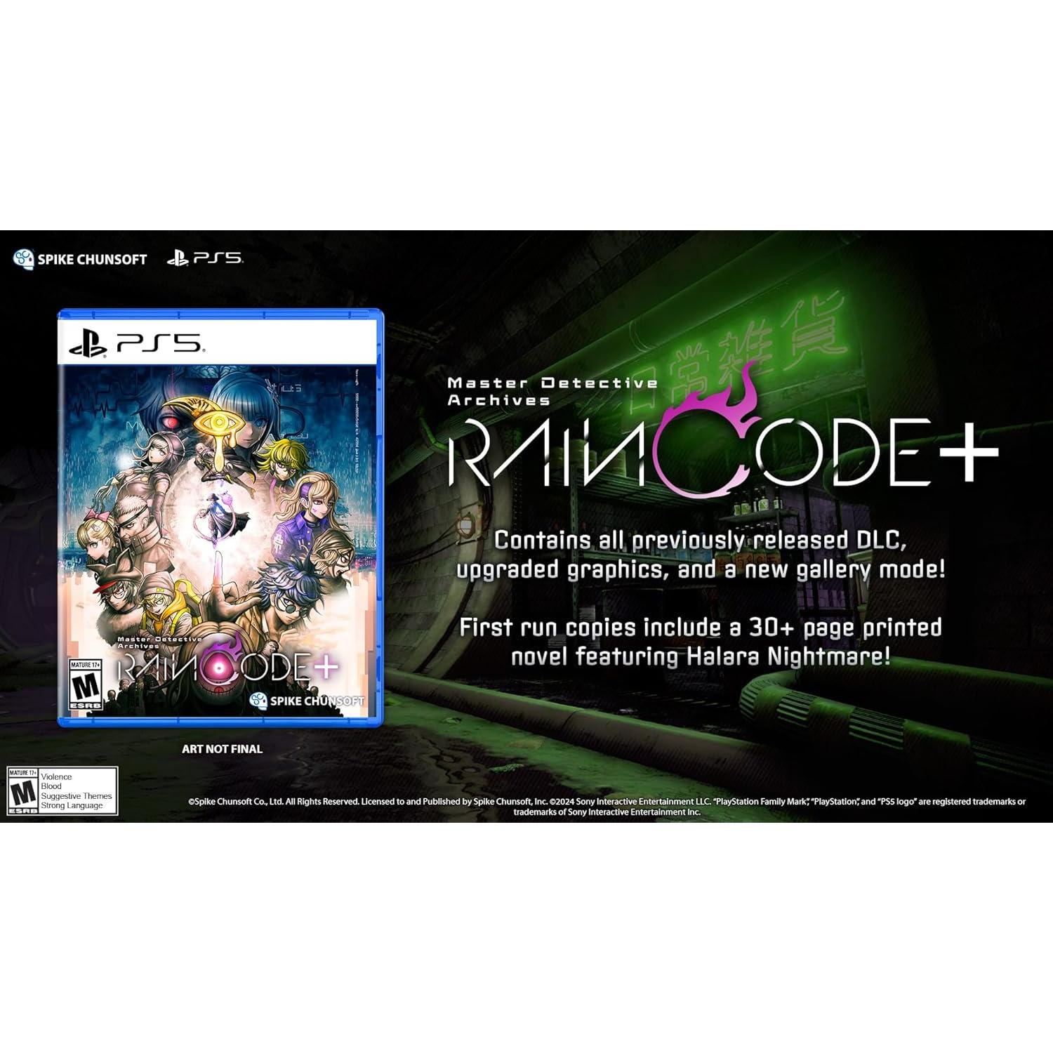 Master Detective Archives: RAIN CODE PS5 Edición Estándar