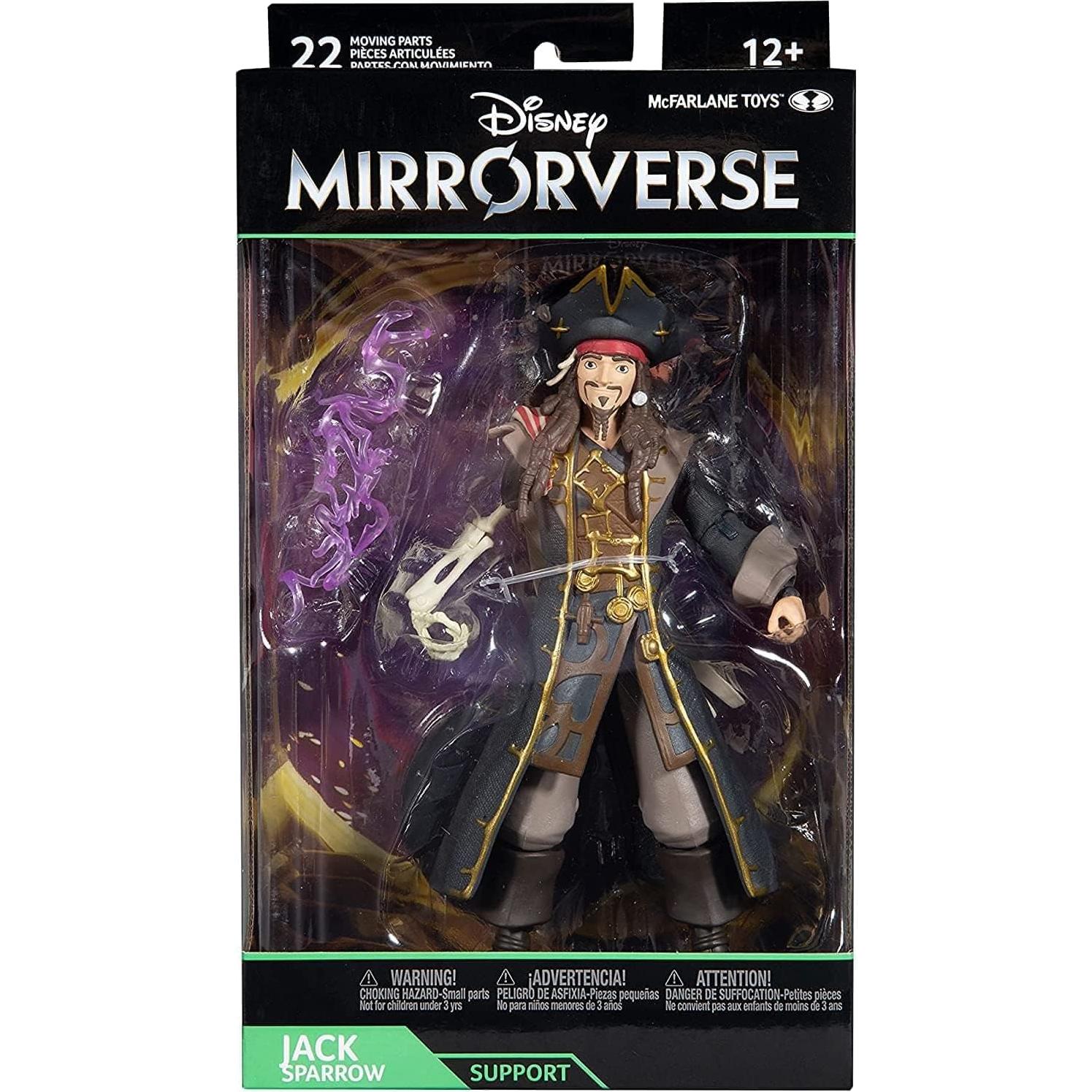 Figura de acción Jack Sparrow 7" McFarlane Toys Disney