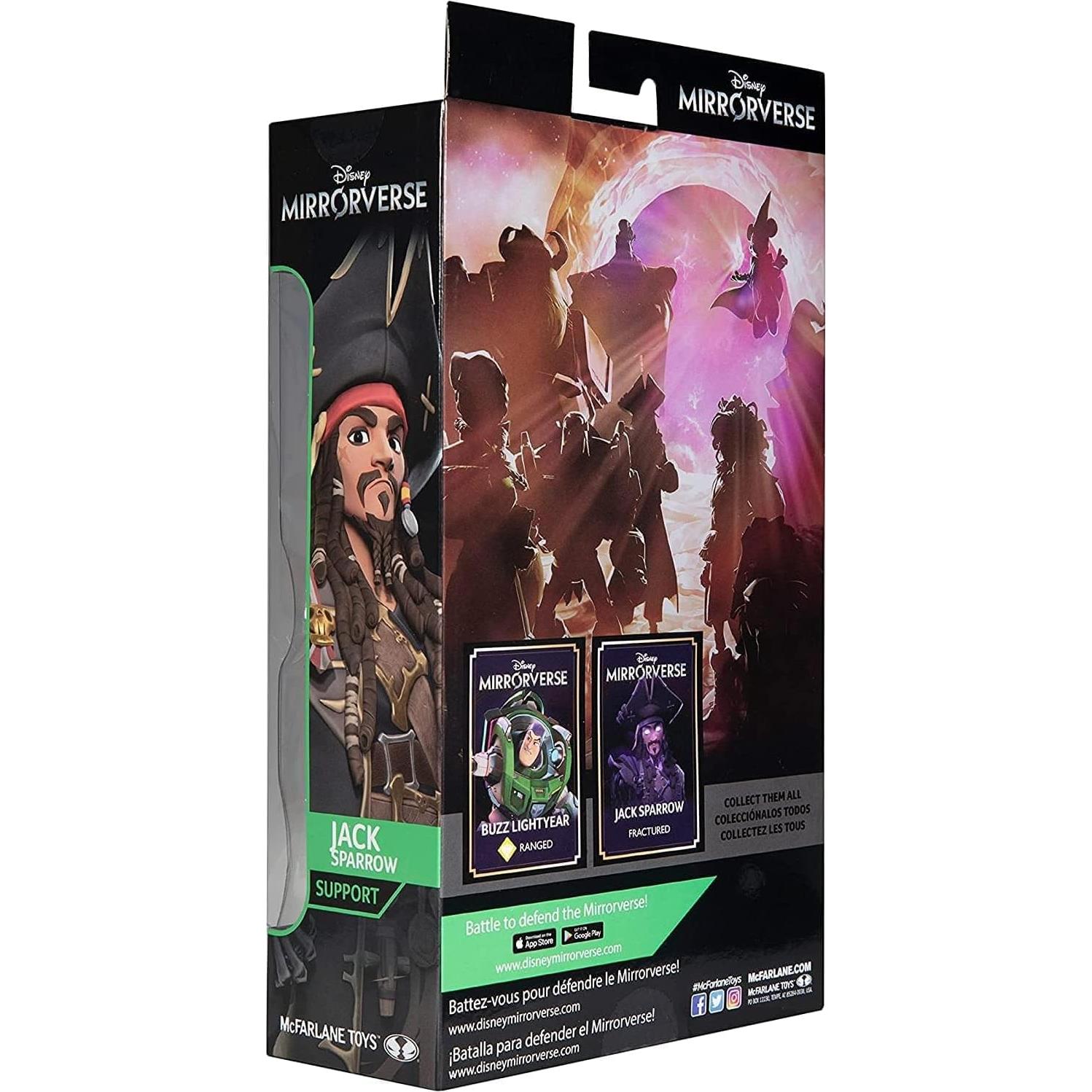 Figura de acción Jack Sparrow 7" McFarlane Toys Disney
