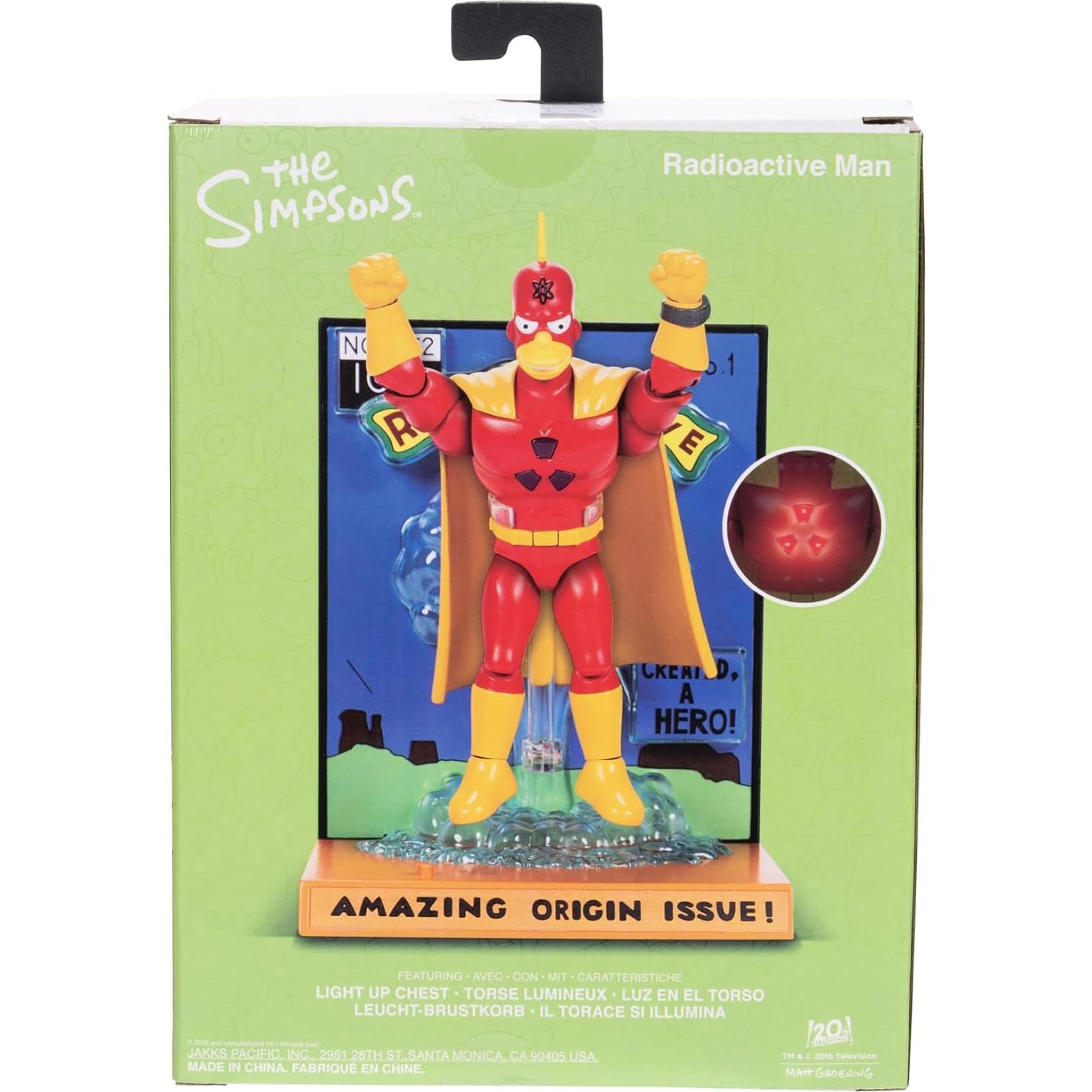 Figura de Acción Premium Hombre Radiactivo JAKKS 16.5 cm