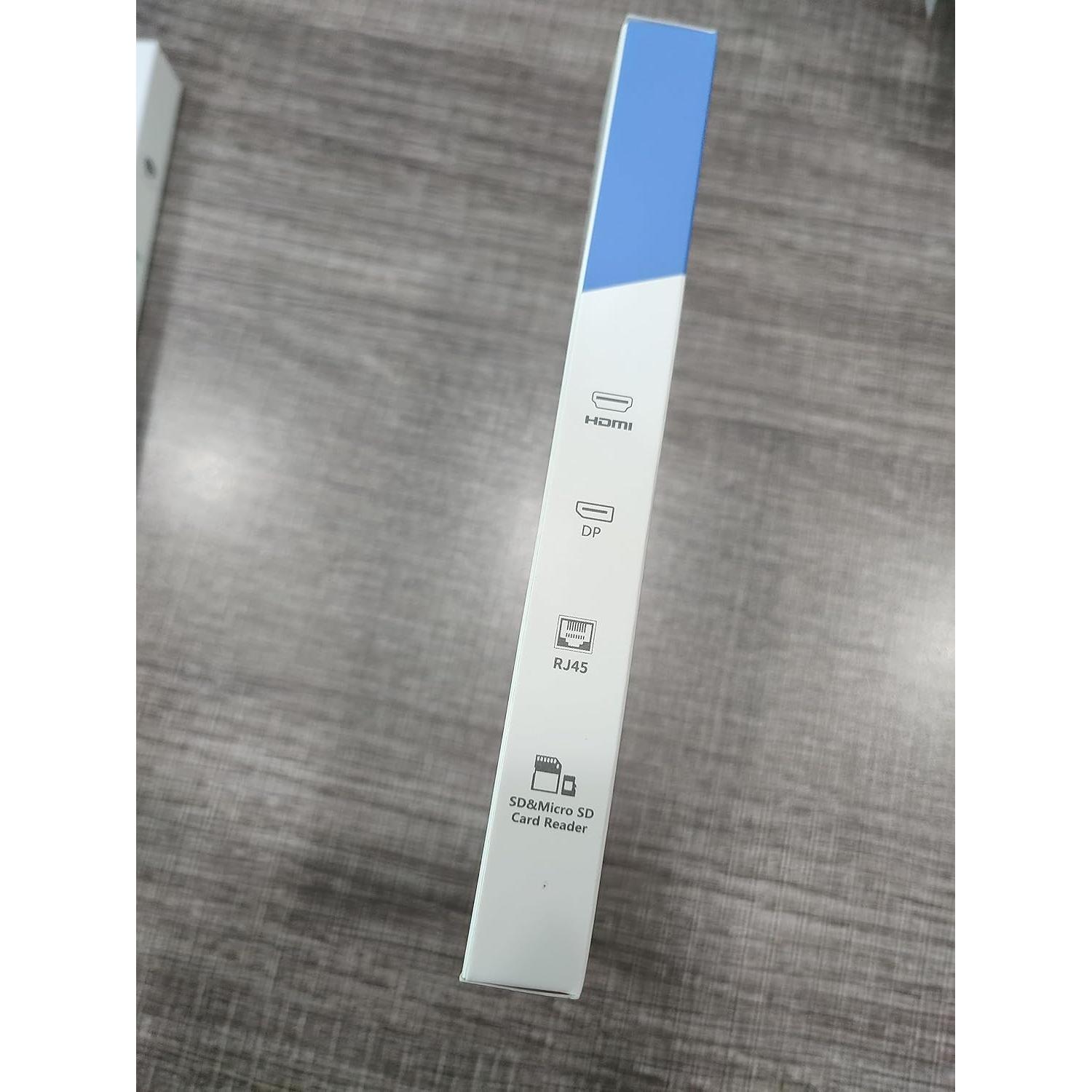 Estación Acoplamiento USB C VVB 13 en 1 2 HDMI 4K Ethernet