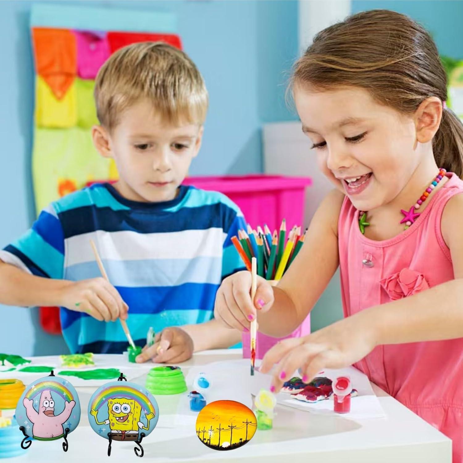 12 Rocas para Pintar Meilala 7.6-10.2 cm Superficie Lisa