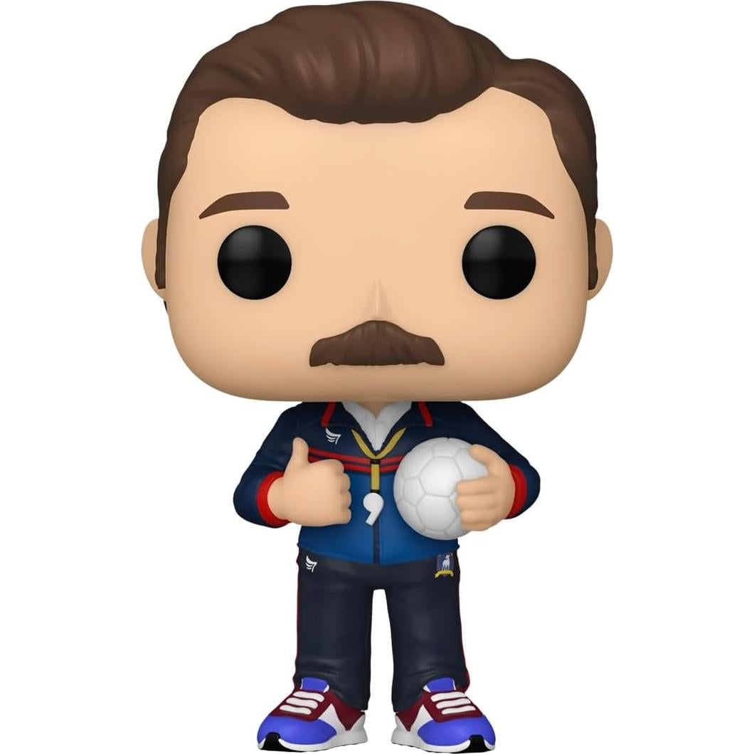 Funko POP! Ted Lasso - Figura con Balón 10 cm - Coleccionable