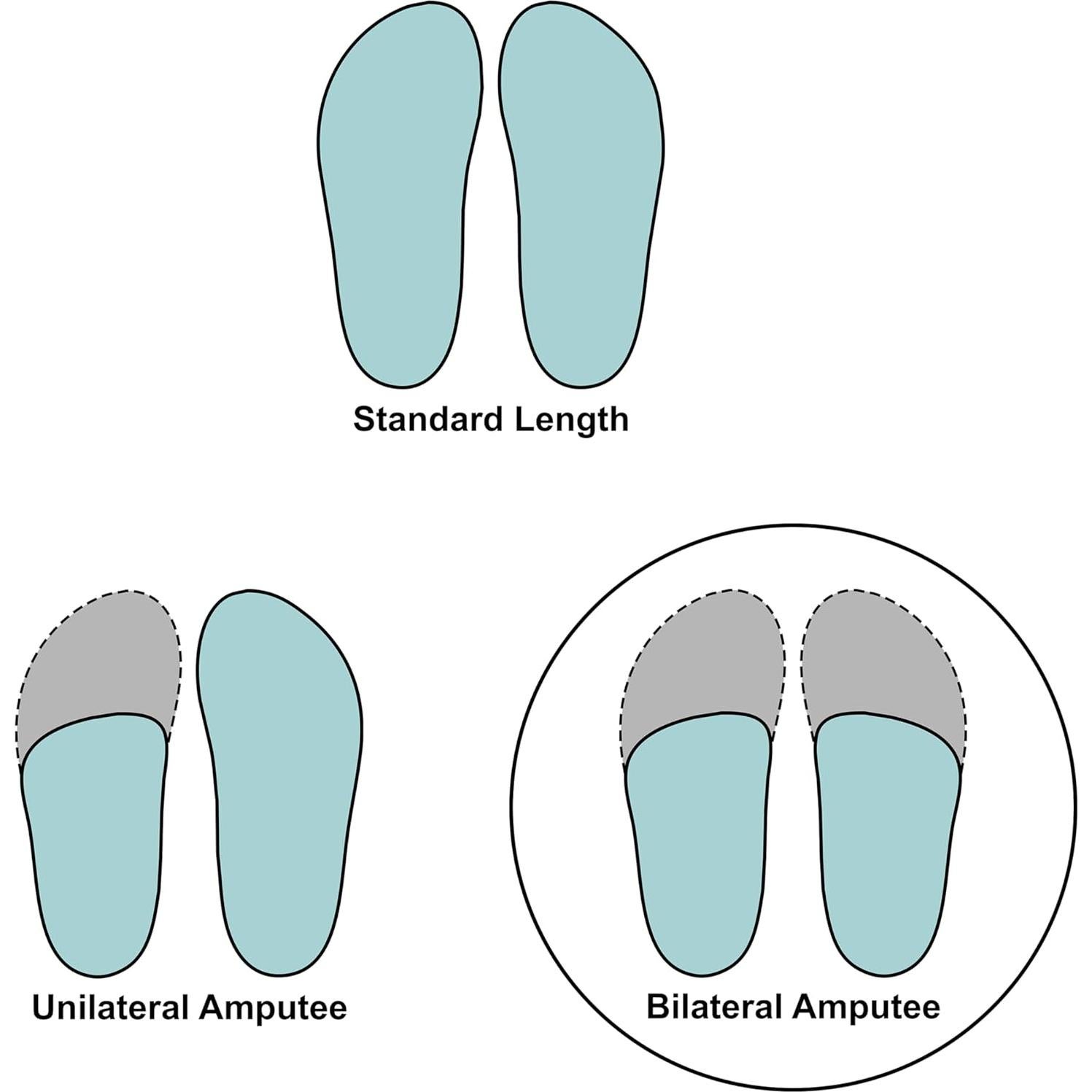 Calcetines Transmet NeoTrek para Tobillo - Amputados Bilateral