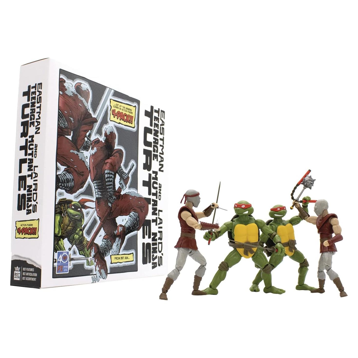 Figuras Tortugas Ninja 4-Pack The Loyal Subjects 30 cm
