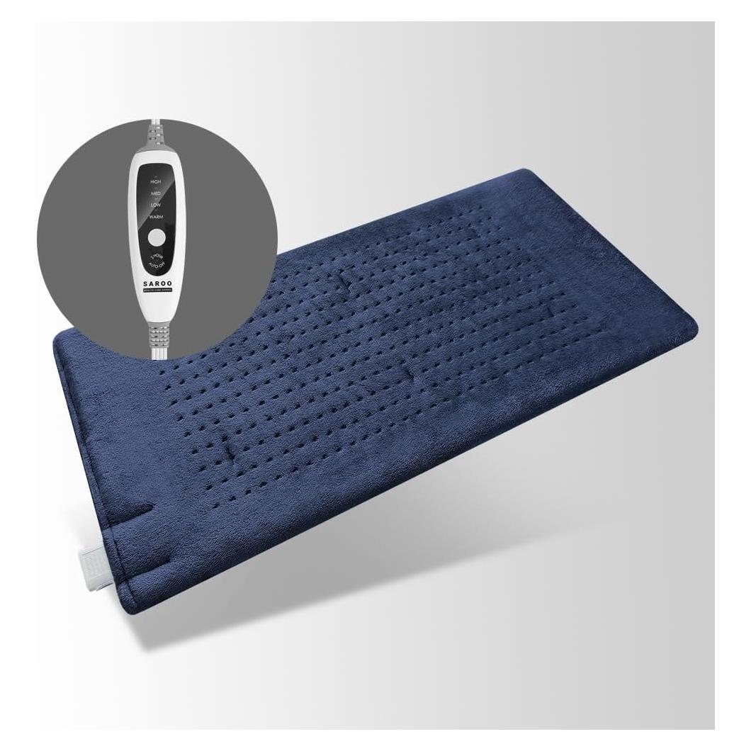 Almohadilla Calefactora XXL SAROO 43x84cm Alivio Dolor