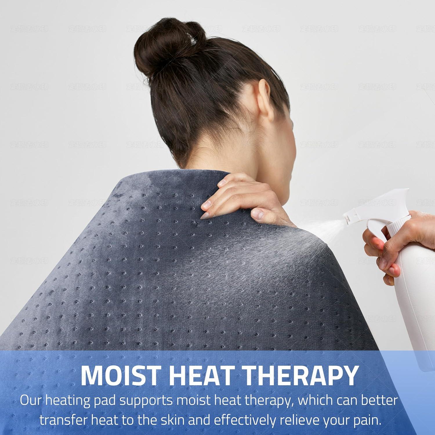 Almohadilla Calefactora XXL SAROO 43x84cm Alivio Dolor