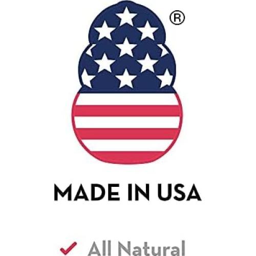 KONG Anillo de Caucho Natural para Perros Medianos/Grandes - Salud Dental