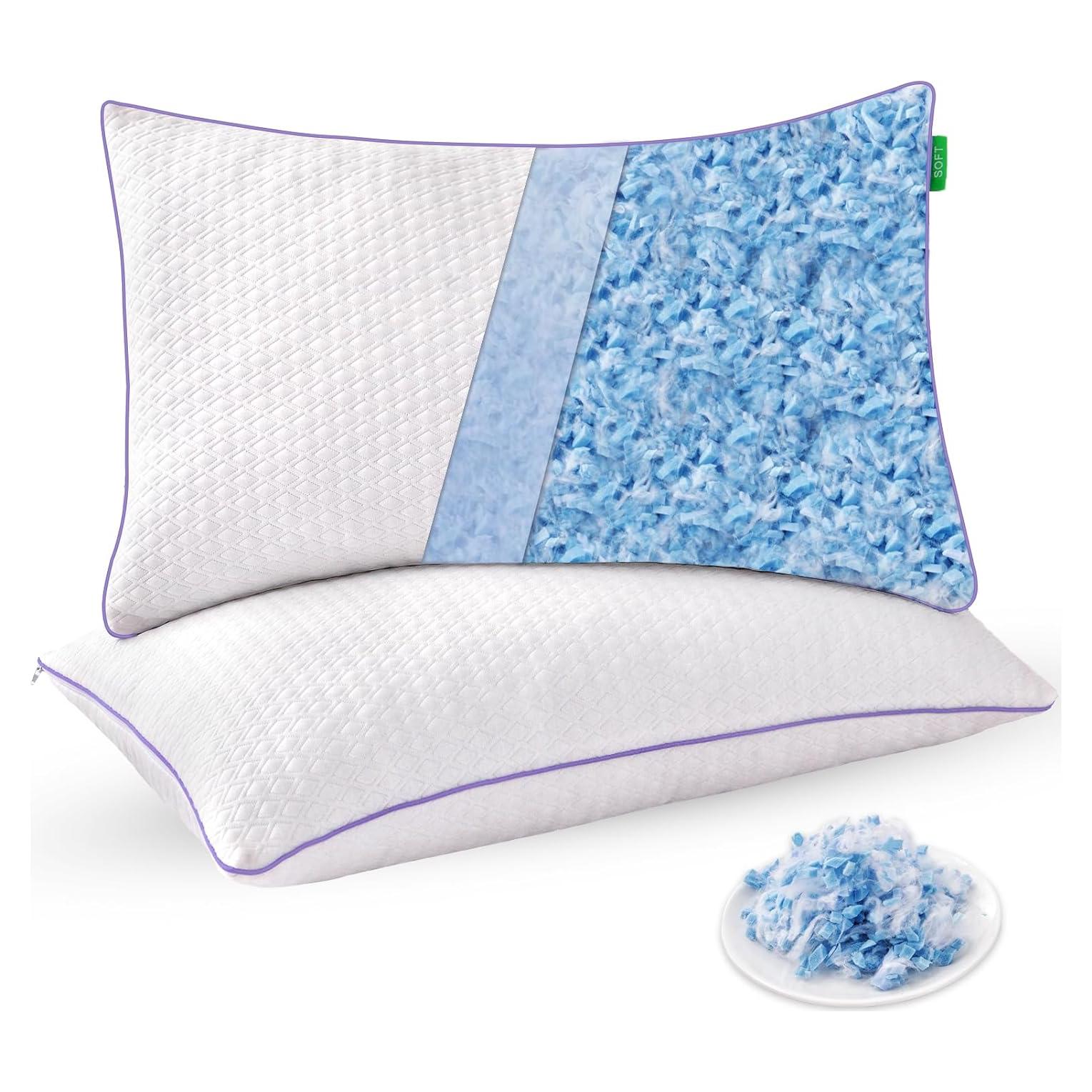 Juego de 2 Almohadas Estándar Favorland de Espuma Viscoelástica