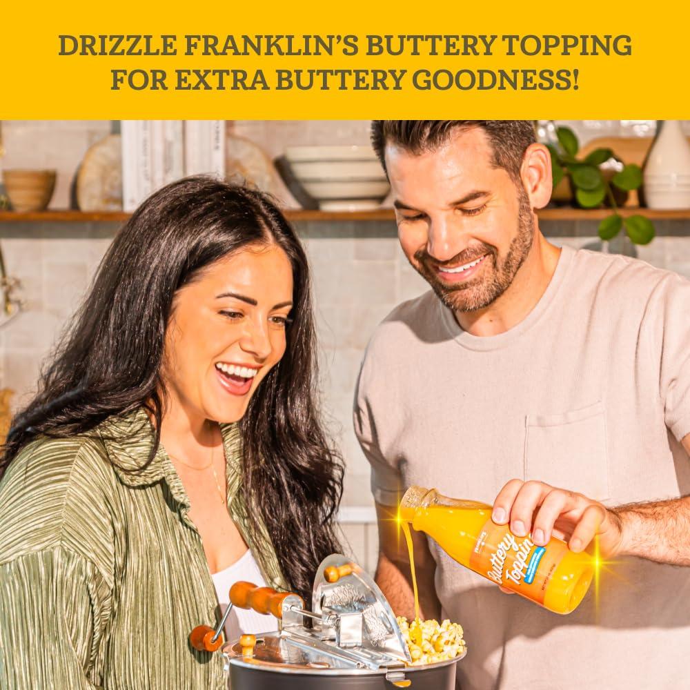 Paquete de Palomitas Gourmet Franklin 10x56.7g Mantequilla