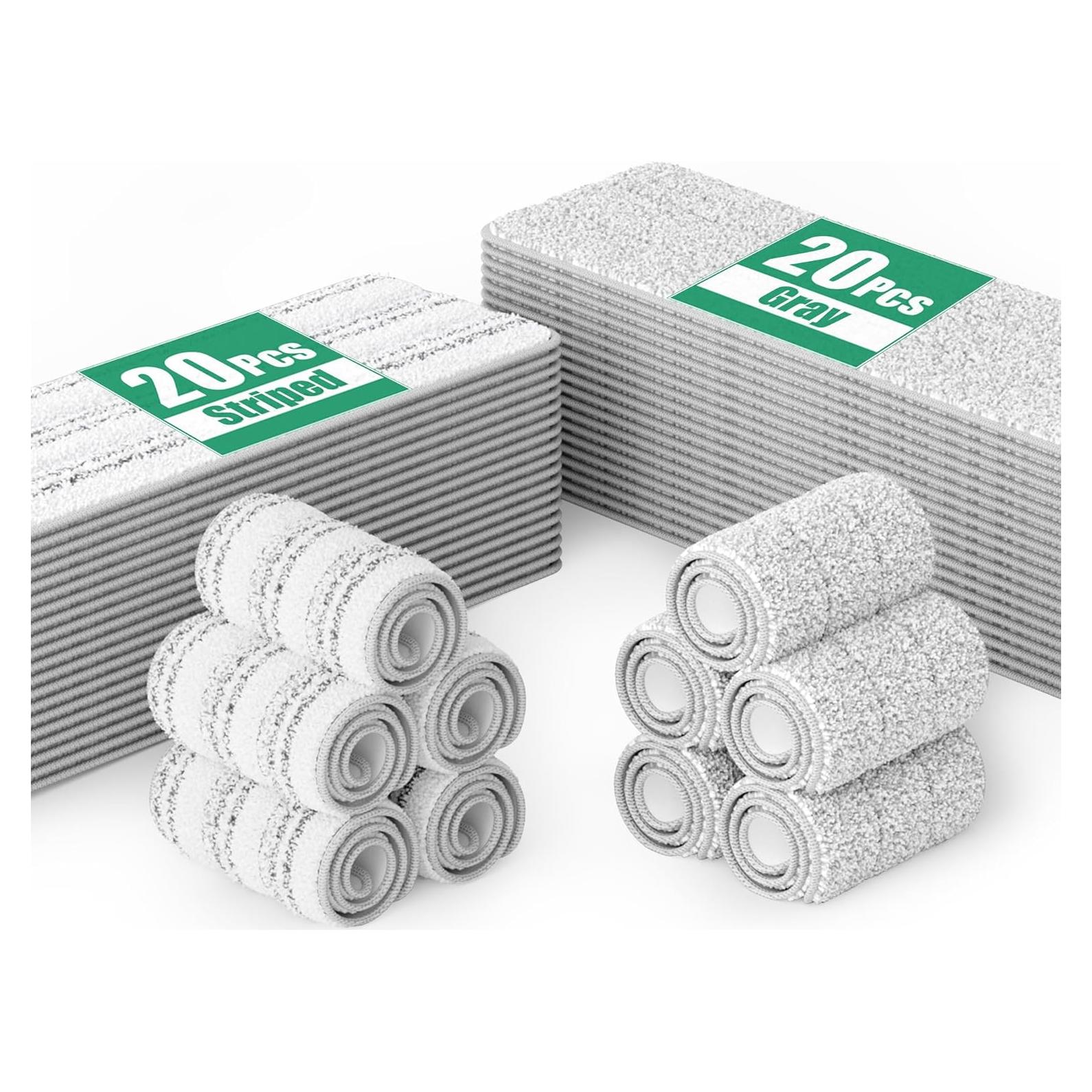 Almohadillas de Mopa Planas JOYMOOP 50 Pcs Microfibra 33x12.4cm