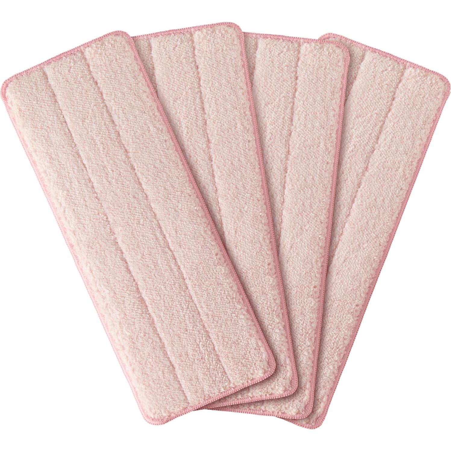 Almohadillas de Microfibra JOYMOOP para Mopa Plana - 4 Piezas 33cm