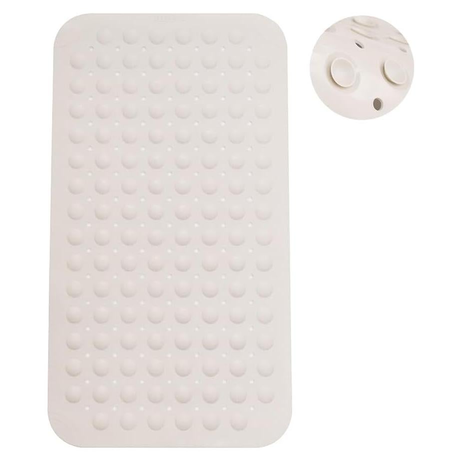 Alfombra de Baño Antideslizante CyanWind 70x38 cm Beige