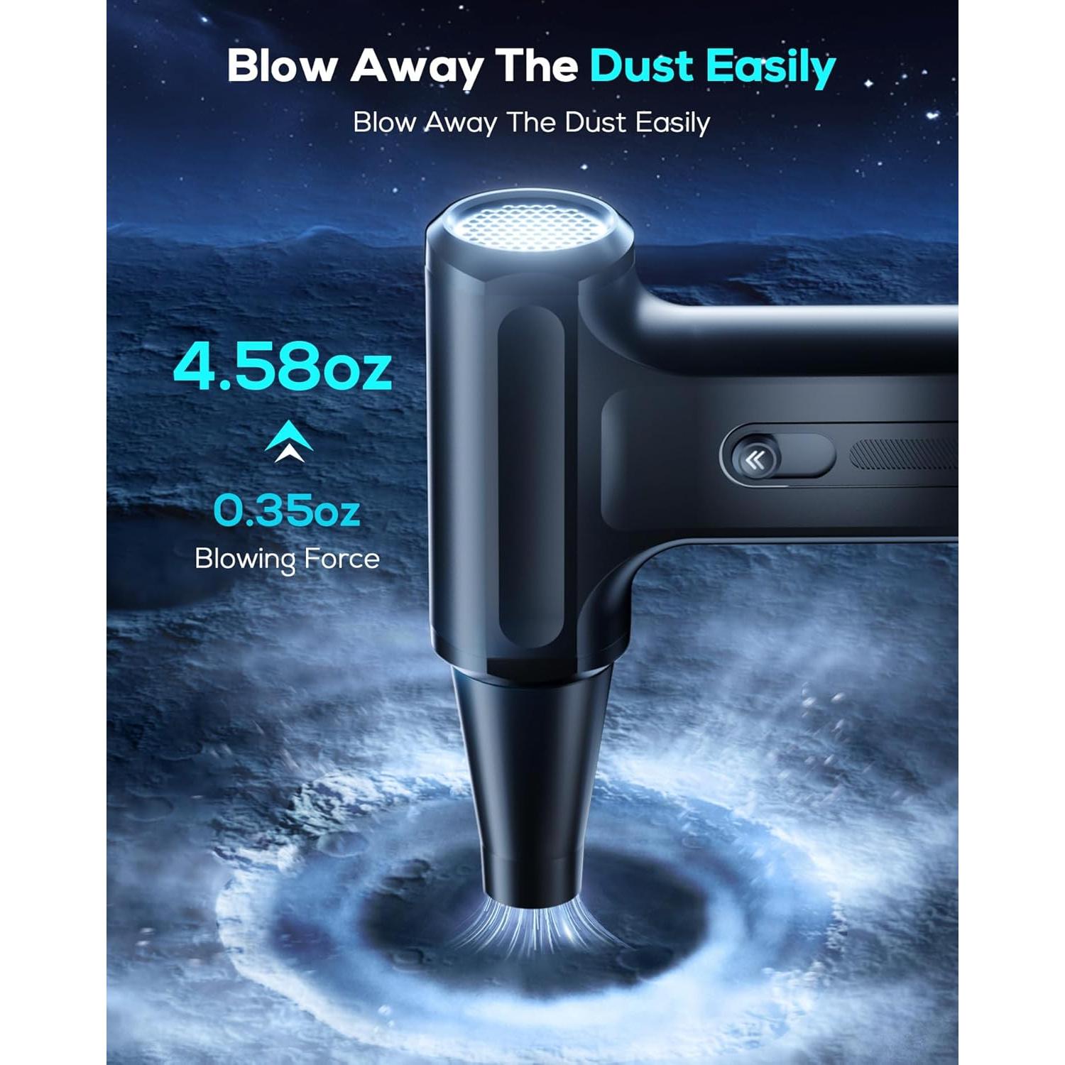 Soplador de Aire Comprimido AKSILM W07 Inalámbrico 393g