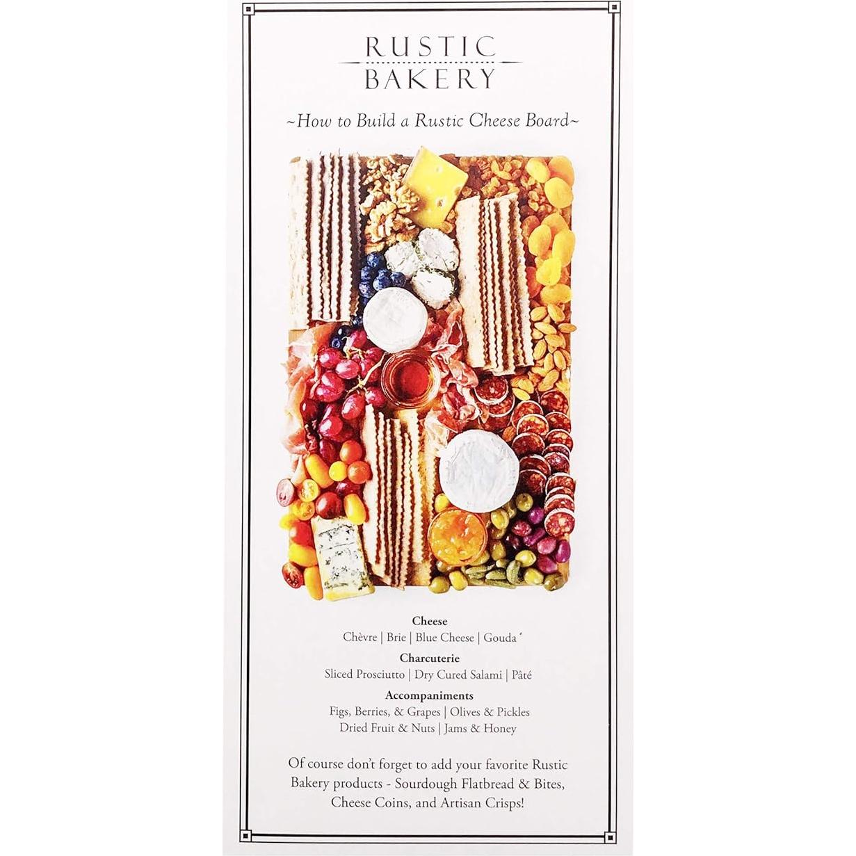 Pan plano de masa madre Rustic Bakery con aceite de oliva 170 g