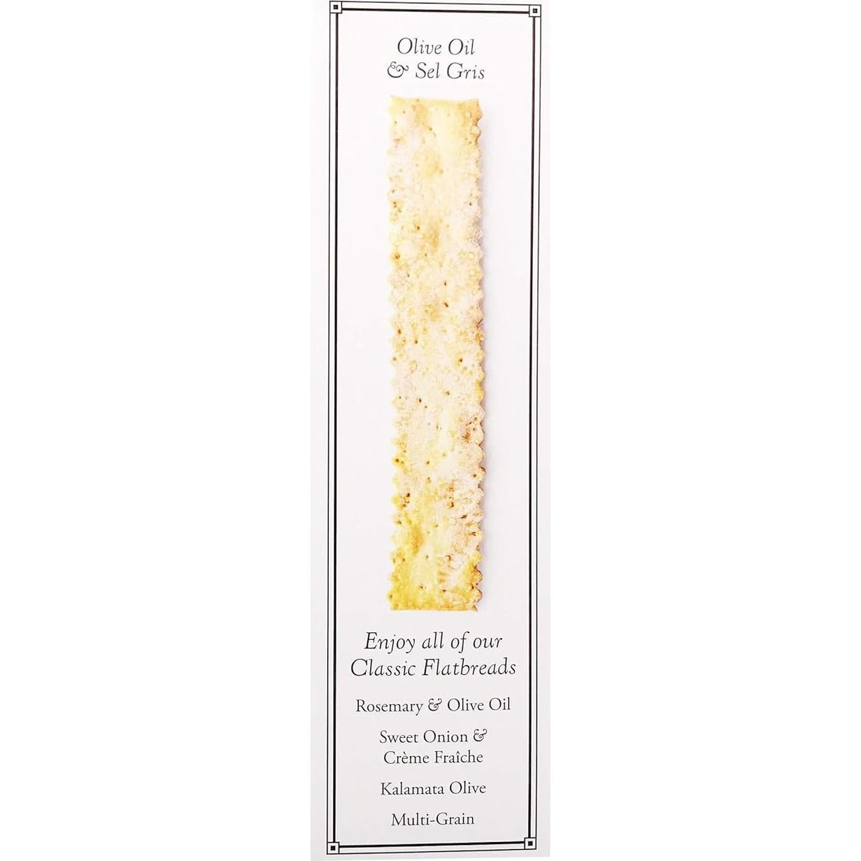 Pan plano de masa madre Rustic Bakery con aceite de oliva 170 g