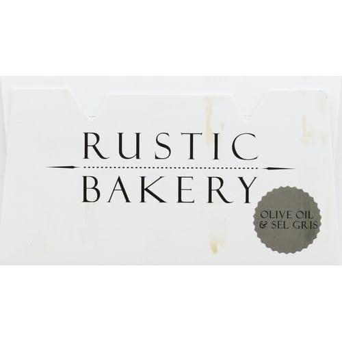 Pan plano de masa madre Rustic Bakery con aceite de oliva 170 g