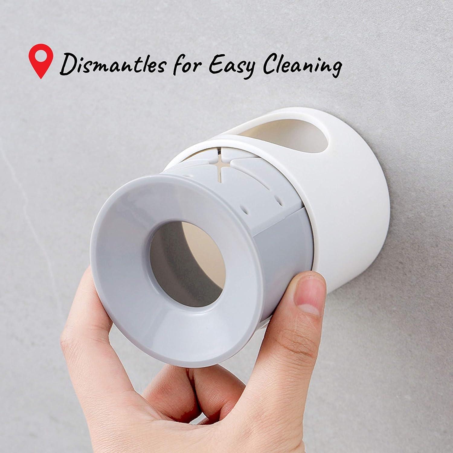 Soporte de Cepillo de Dientes Eléctrico Klxsing Gris Montaje Pared