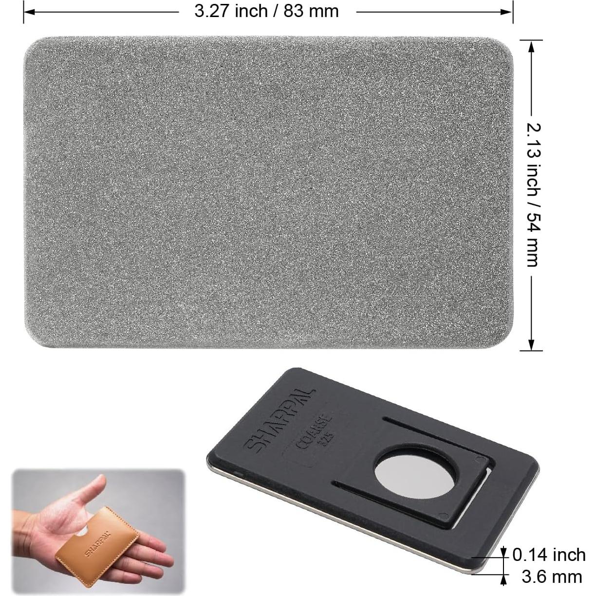 Afilador de Diamante SHARPAL 116N Portátil 3 Granos para Herramientas