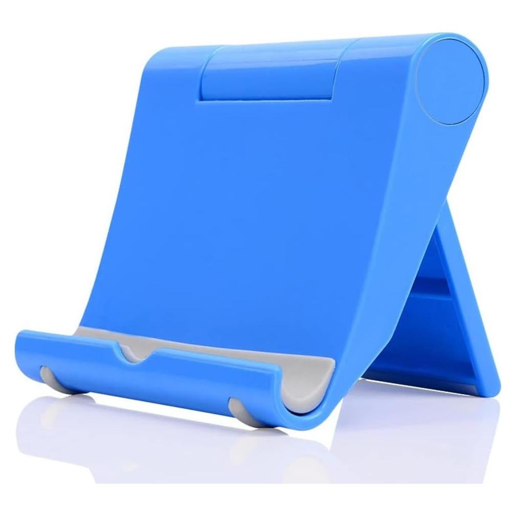 Soporte Plegable para Teléfono Celular JUSDIQIR Azul Ajustable