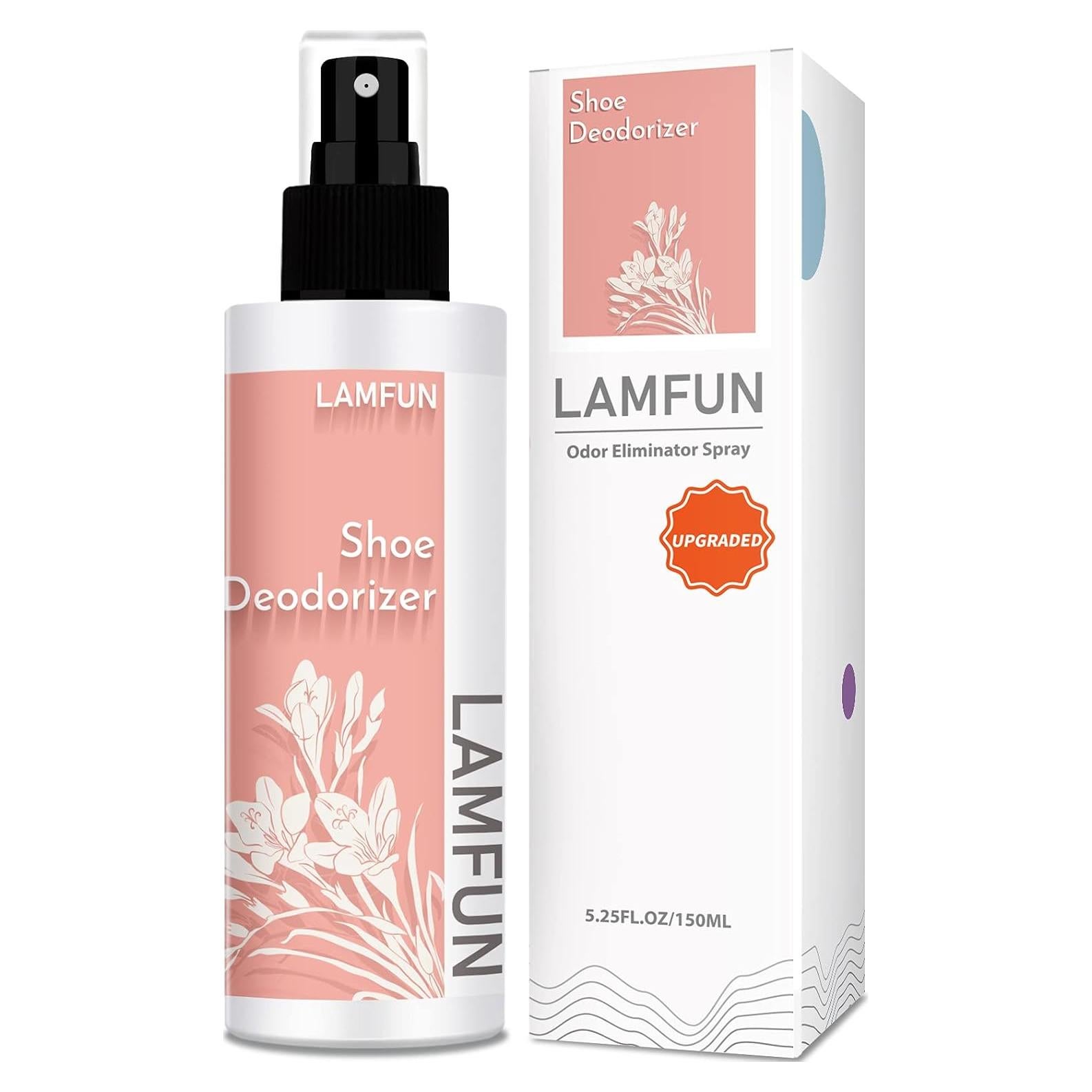 Spray Desodorante Natural para Zapatos Lamfun 150ml - Fragancia Fresia