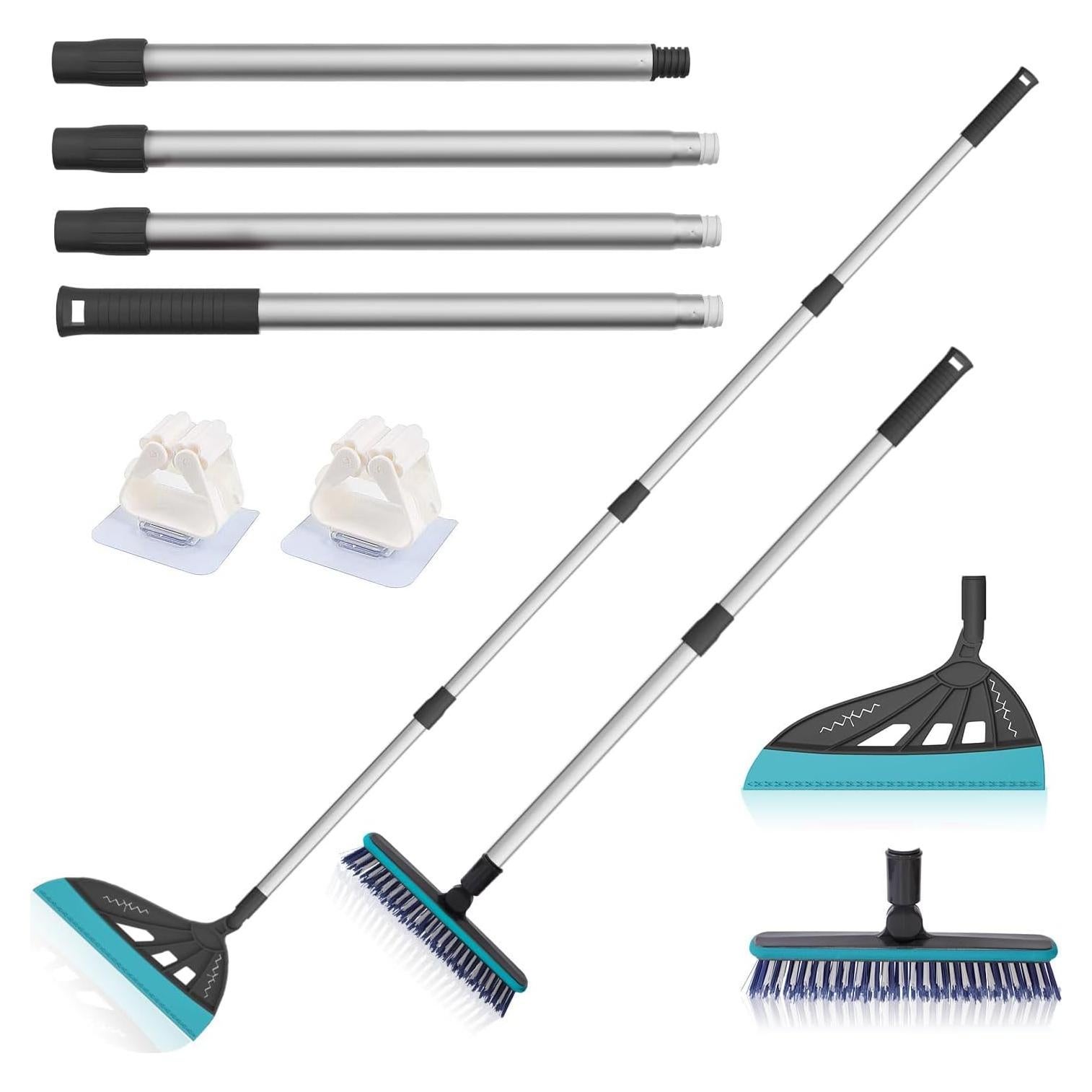 Escoba de Silicona BURFERLY Magic Air-G, Limpieza Eficaz para Suelos