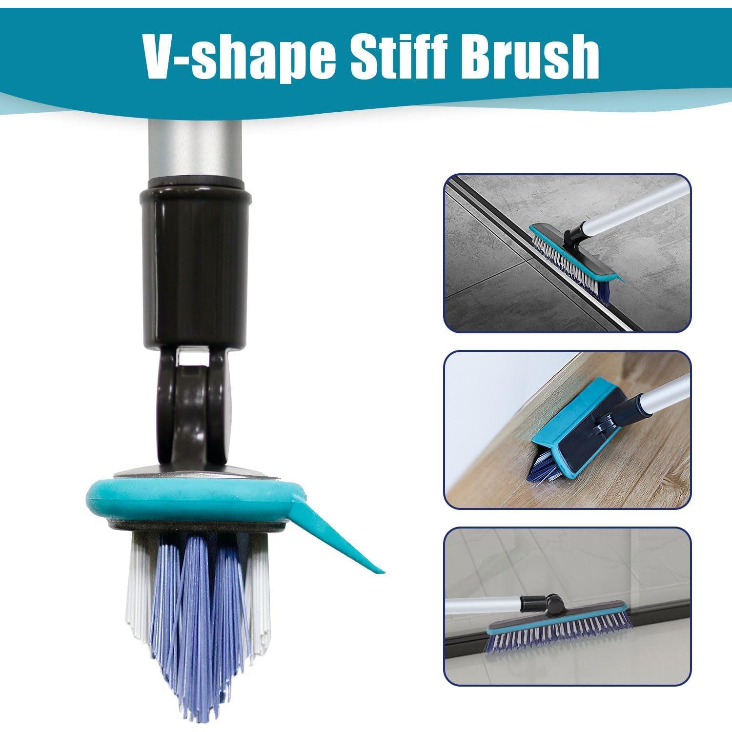 Escoba de Silicona BURFERLY Magic Air-G, Limpieza Eficaz para Suelos