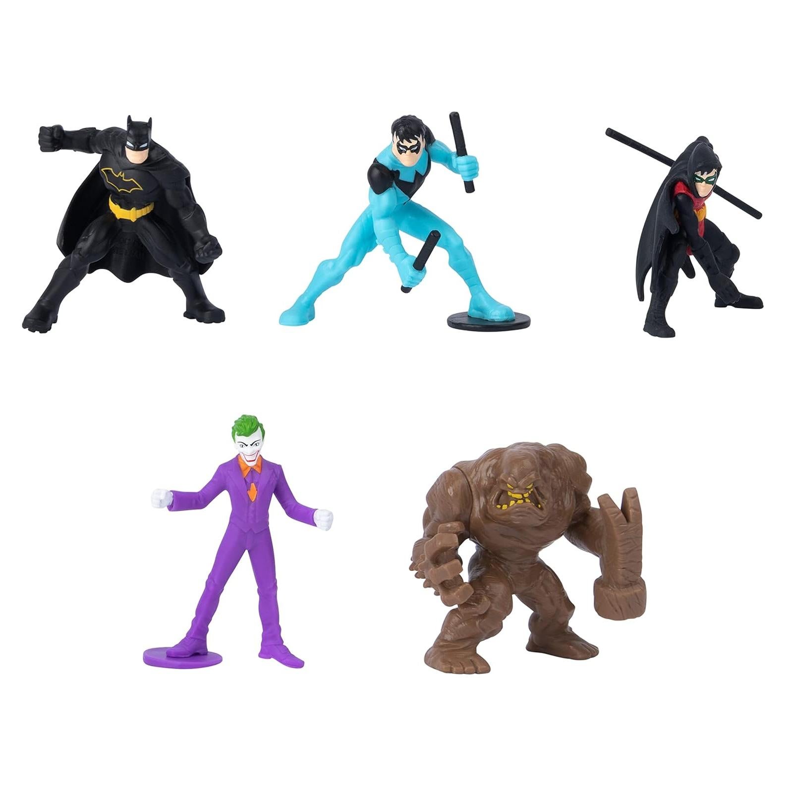 Figuras de Acción Batman 5-Pack Spin Master 5 cm