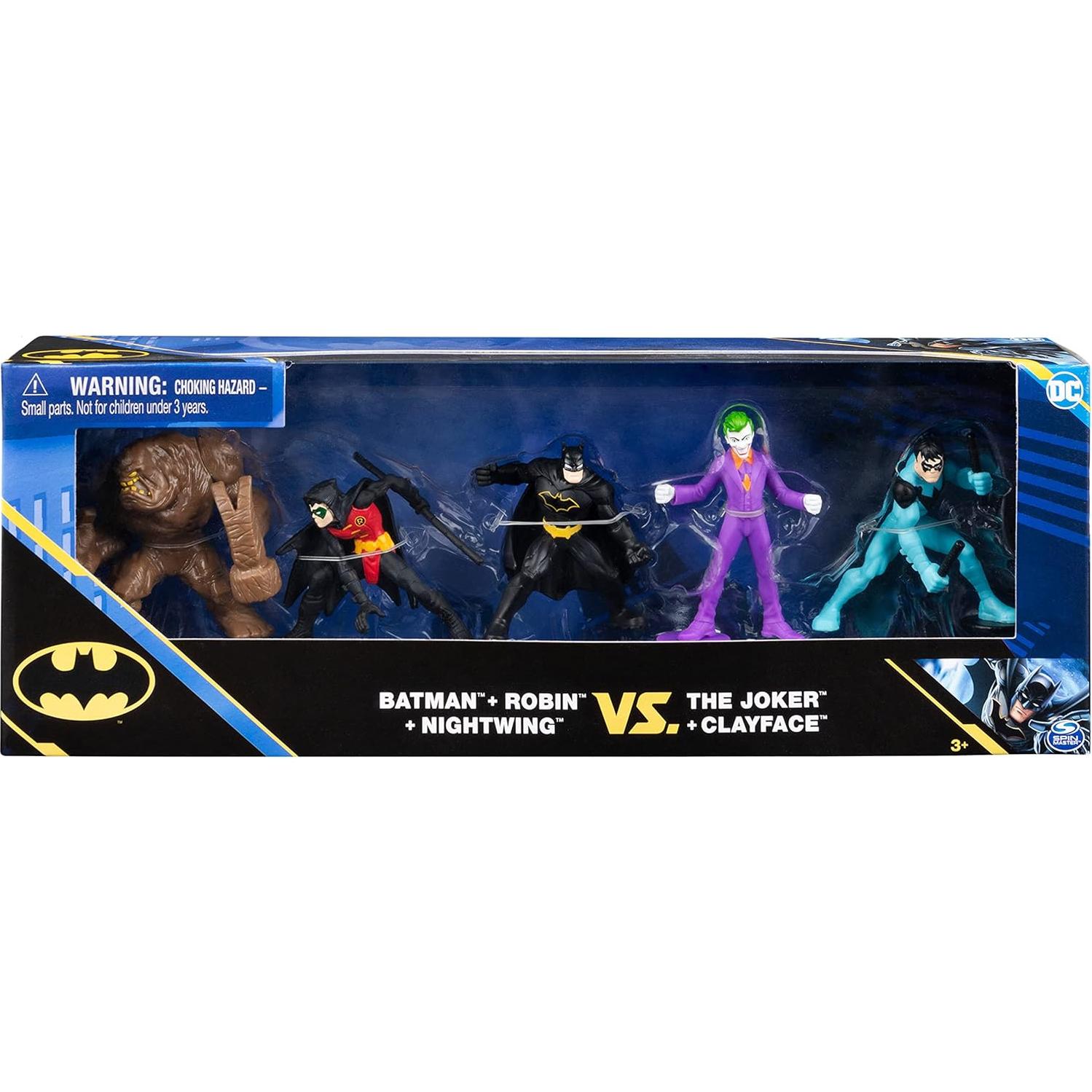 Figuras de Acción Batman 5-Pack Spin Master 5 cm