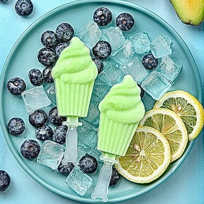 Moldes de Paletas de Silicona UIVXXUD - Set 3 Piezas Sin BPA