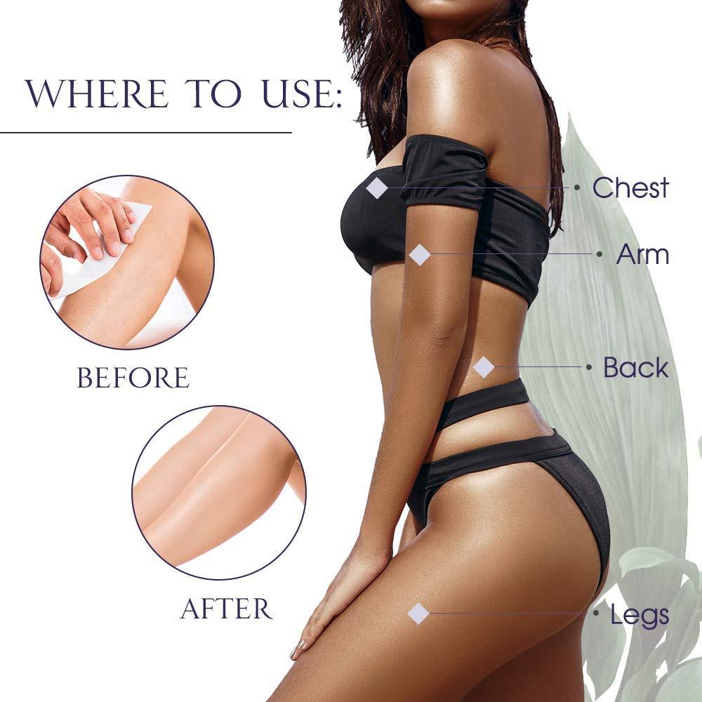 Tiras de Cera No Tejida Satin Smooth Grande 100 Unidades