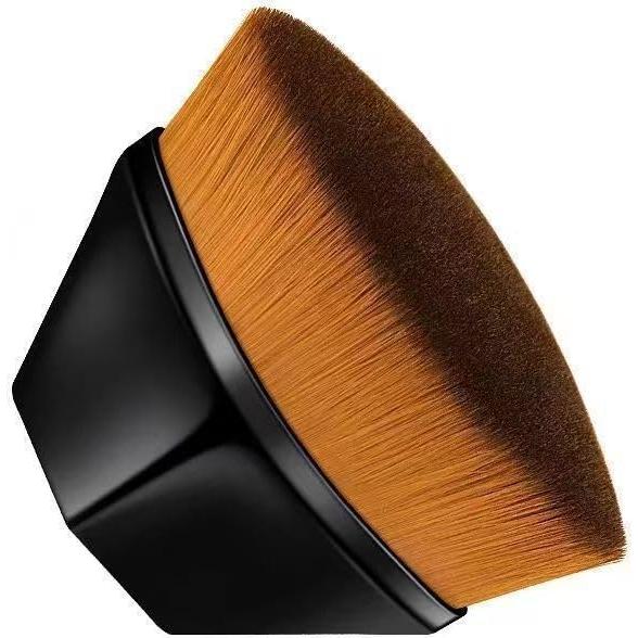 Brocha de Maquillaje JOSALINAS Sunmy Negra para Base y Polvo