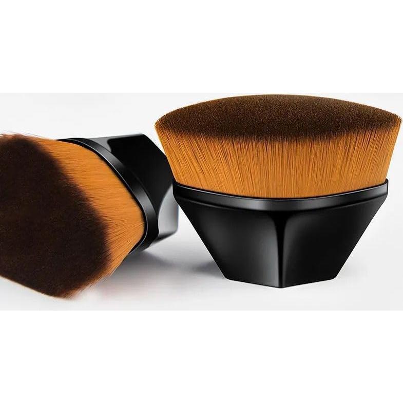 Brocha de Maquillaje JOSALINAS Sunmy Negra para Base y Polvo