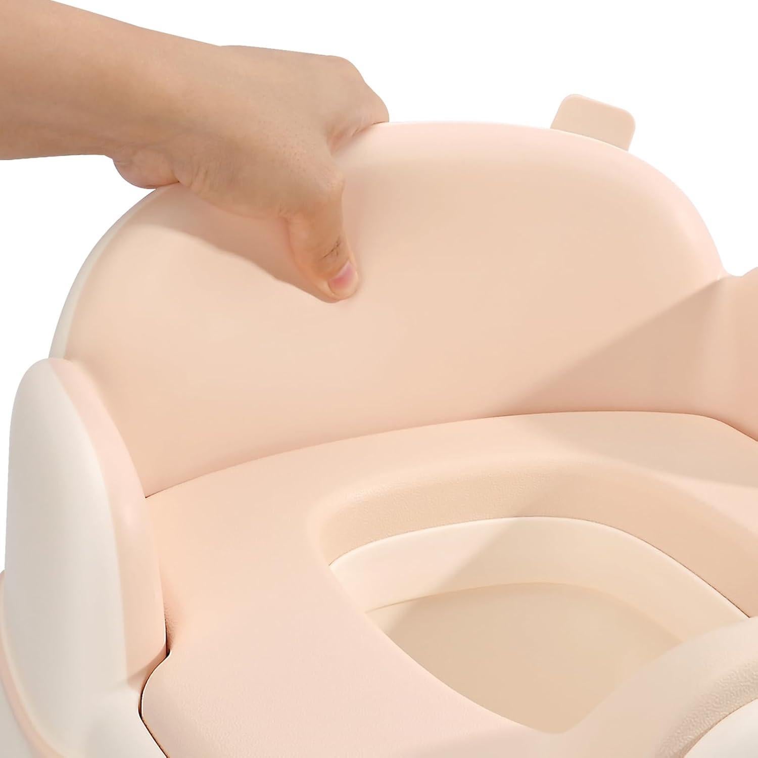 Asiento de Entrenamiento Bebamour 3 en 1 Rosa Antideslizante