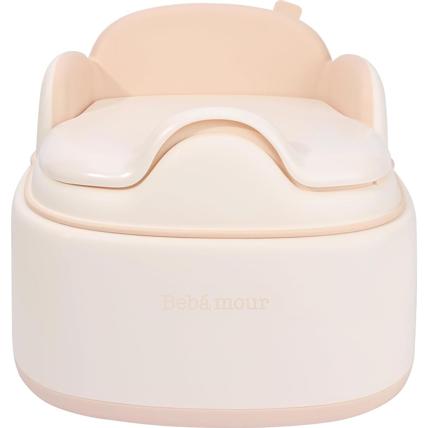 Asiento de Entrenamiento Bebamour 3 en 1 Rosa Antideslizante